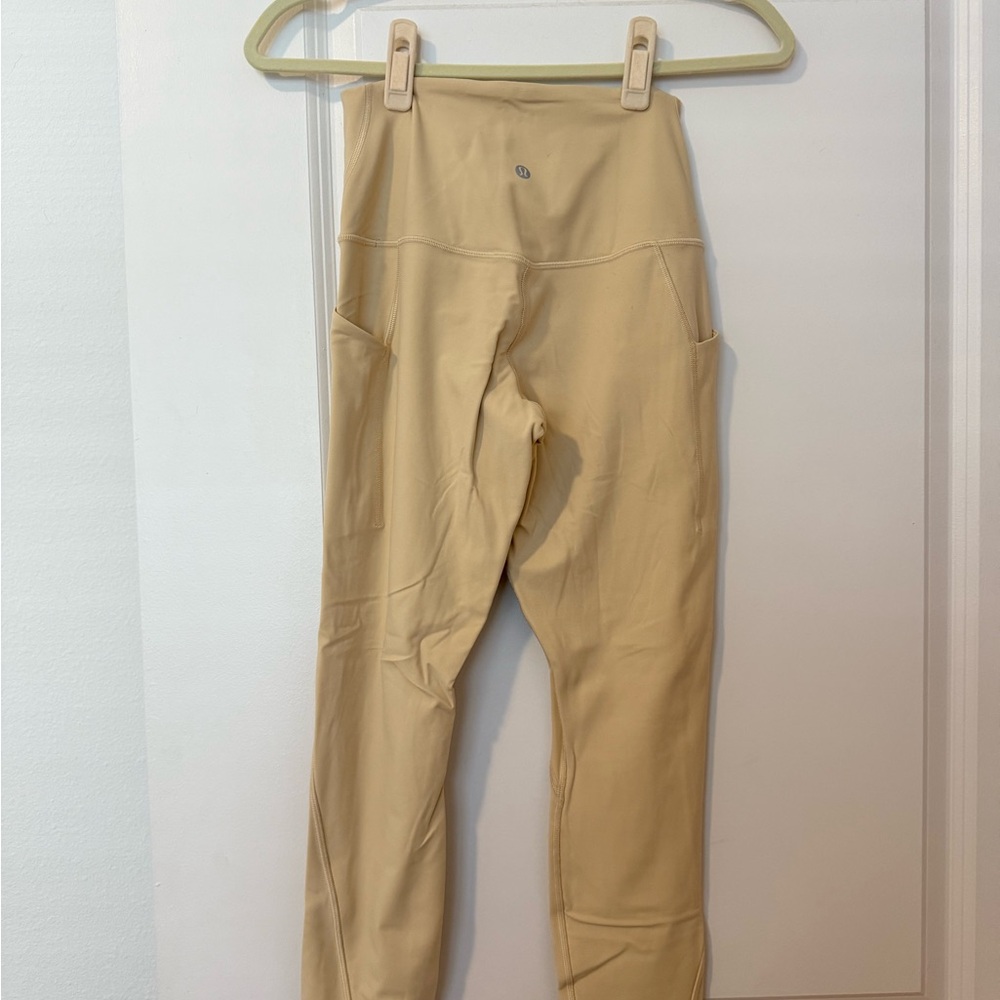 lululemon Align HR Pant 25" with Pockets - Prosecco - Picture 4 of 4